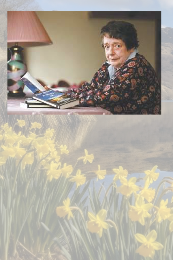 Margaret Scott and Daffodils